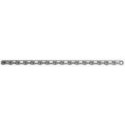 Chaîne SRAM Force E1 Flattop 12/13V 126 maillons argent - Publicité Chaîne SRAM Force E1 Flattop 12/13V 126 maillons argent - Publicité