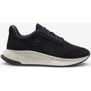 Baskets BOSS TTNM Suede bleu marine - 46 - Publicité Baskets BOSS TTNM Suede bleu marine - 46 - Publicité