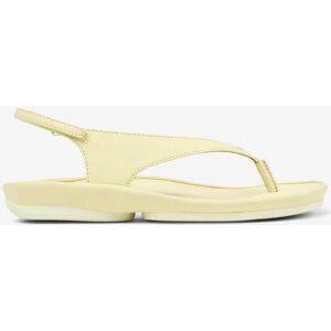 Sandales Camper Right Isla Backstrap jaune pastel femme - 37 - Publicité Sandales Camper Right Isla Backstrap jaune pastel femme - 37 - Publicité