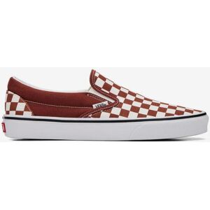 Baskets Vans Classic Slip-On Checkerboard rouge blanc - 46 - Publicité Baskets Vans Classic Slip-On Checkerboard rouge blanc - 46 - Publicité