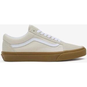 Chaussures Vans Old Skool beige clair blanc - 42.5 - Publicité Chaussures Vans Old Skool beige clair blanc - 42.5 - Publicité