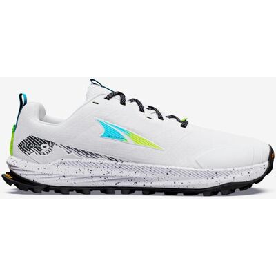 Chaussures Altra Lone Peak 9+ blanc bleu vert - 44.5 - Publicité Chaussures Altra Lone Peak 9+ blanc bleu vert - 44.5 - Publicité