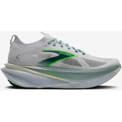 Chaussures Brooks Hyperion Max 3 Medium blanc vert - 45 - Publicité Chaussures Brooks Hyperion Max 3 Medium blanc vert - 45 - Publicité