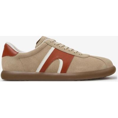 Chaussures Camper Pelotas Soller beige marron rouge - 42 - Publicité Chaussures Camper Pelotas Soller beige marron rouge - 42 - Publicité
