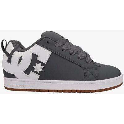 Baskets DC Shoes Court Graffik gris foncé - 42 - Publicité Baskets DC Shoes Court Graffik gris foncé - 42 - Publicité