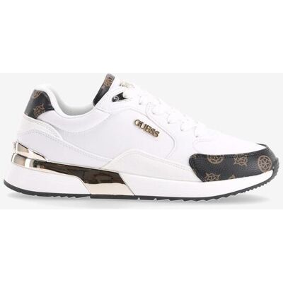 Baskets Guess Moxea blanc noir doré femme - 39 - Publicité Baskets Guess Moxea blanc noir doré femme - 39 - Publicité