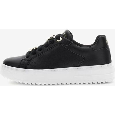 Chaussures Guess Genuino Duena noir blanc femme - 36 - Publicité Chaussures Guess Genuino Duena noir blanc femme - 36 - Publicité