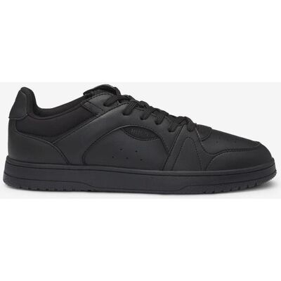 Chaussures HUGO Hadrian Tennis Cuir noir pur - 41 - Publicité Chaussures HUGO Hadrian Tennis Cuir noir pur - 41 - Publicité