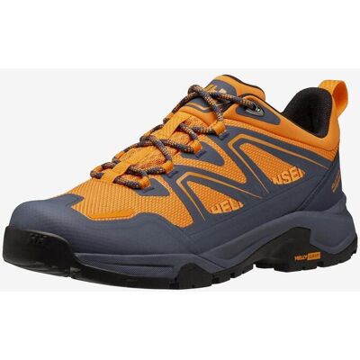 Chaussures Helly Hansen Cascade Low Helly Tech orange bleu grisâtre - 42.5 - Publicité Chaussures Helly Hansen Cascade Low Helly Tech orange bleu grisâtre - 42.5 - Publicité