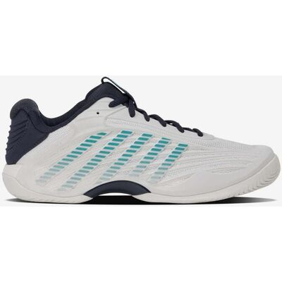 Chaussures K-Swiss Hypercourt Express 3 blanc noir bleu - 46 - Publicité Chaussures K-Swiss Hypercourt Express 3 blanc noir bleu - 46 - Publicité