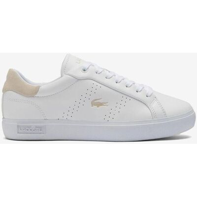 Baskets Lacoste Powercourt 2.0 Beige - Baskets - Publicité Baskets Lacoste Powercourt 2.0 Beige - Baskets - Publicité