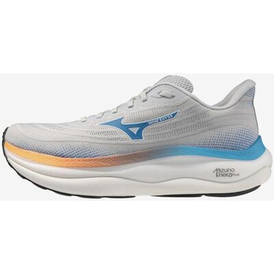 Chaussures Mizuno Wave Sky 9 gris bleu ciel orange - 40 - Publicité Chaussures Mizuno Wave Sky 9 gris bleu ciel orange - 40 - Publicité