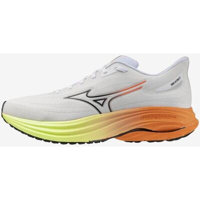 Chaussures Mizuno Wave Ultima 17 blanc orange noir jaune - 40 - Publicité Chaussures Mizuno Wave Ultima 17 blanc orange noir jaune - 40 - Publicité