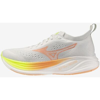 Chaussures Mizuno Neo Zen 2 blanc orange fluo femme - 35 - Publicité Chaussures Mizuno Neo Zen 2 blanc orange fluo femme - 35 - Publicité