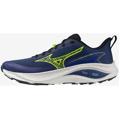 Baskets Mizuno Neo Lumina bleu nuit blanc jaune - 42.5 - Publicité Baskets Mizuno Neo Lumina bleu nuit blanc jaune - 42.5 - Publicité