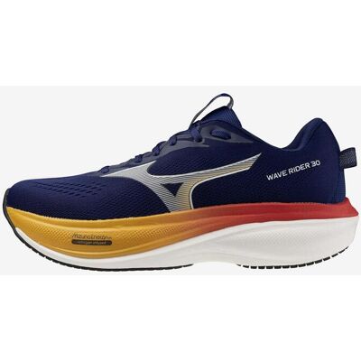 Chaussures Mizuno Wave Rider 30 bleu marine orange blanc - 40 - Publicité Chaussures Mizuno Wave Rider 30 bleu marine orange blanc - 40 - Publicité