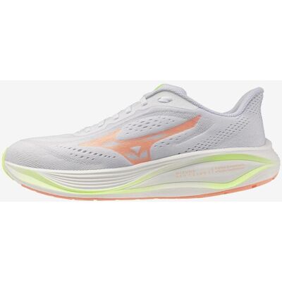 Chaussures Mizuno Mizuno Neo Cosmo 2 blanc vert lime pêche femme - 38.5 - Publicité Chaussures Mizuno Mizuno Neo Cosmo 2 blanc vert lime pêche femme - 38.5 - Publicité
