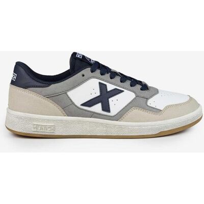 Chaussures Munich Arrow gris blanc bleu marine - 39 - Publicité Chaussures Munich Arrow gris blanc bleu marine - 39 - Publicité