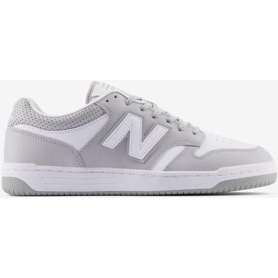 Chaussures New Balance 480 gris clair blanc - 40 - Publicité Chaussures New Balance 480 gris clair blanc - 40 - Publicité