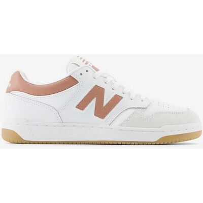 Chaussures New Balance 480 blanc orange - 40.5 - Publicité Chaussures New Balance 480 blanc orange - 40.5 - Publicité