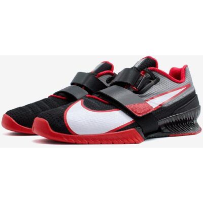 Chaussures Nike Romaleos 4 noir gris rouge - 41 - Publicité Chaussures Nike Romaleos 4 noir gris rouge - 41 - Publicité