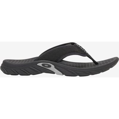 Tongs Oakley Operative Flip Flop noir pur - 44 - Publicité Tongs Oakley Operative Flip Flop noir pur - 44 - Publicité