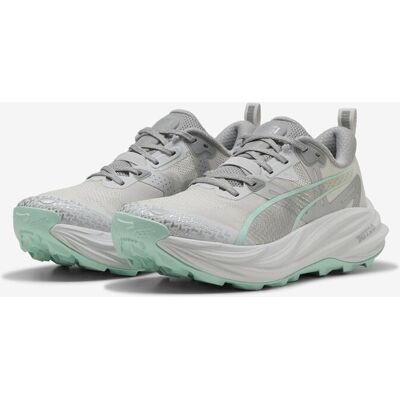 Chaussures Puma Voyage NITRO 4 gris blanc turquoise femme - 38 - Publicité Chaussures Puma Voyage NITRO 4 gris blanc turquoise femme - 38 - Publicité