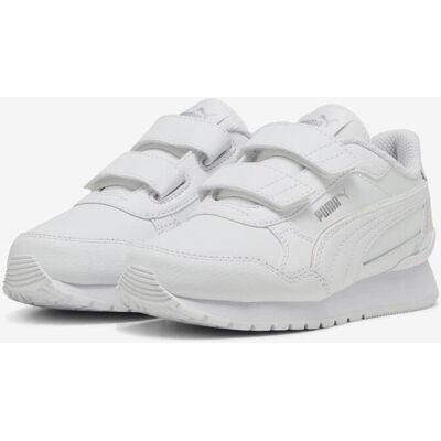 Chaussures Puma ST Runner v4 Holo V blanches pour enfants - 30 - Publicité Chaussures Puma ST Runner v4 Holo V blanches pour enfants - 30 - Publicité