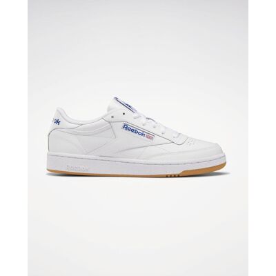 Baskets Reebok Club C 85 blanc marron - 42.5 - Publicité Baskets Reebok Club C 85 blanc marron - 42.5 - Publicité