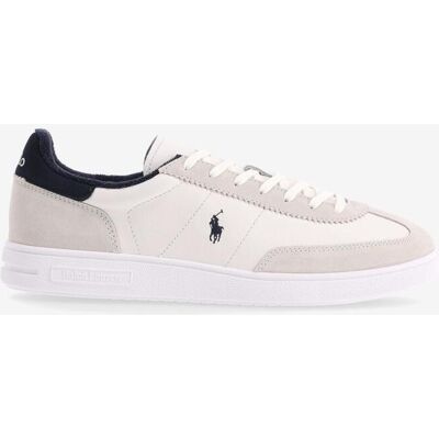 Chaussures Ralph Lauren Bedford Suede beige gris foncé blanc bleu marine - 40 - Publicité Chaussures Ralph Lauren Bedford Suede beige gris foncé blanc bleu marine - 40 - Publicité