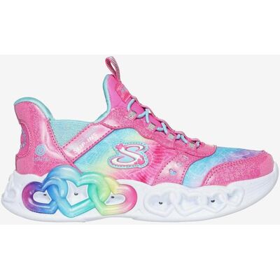 Skechers 303755L/PKMT Baskets Rose Lumineuses - Décontracté - Publicité Skechers 303755L/PKMT Baskets Rose Lumineuses - Décontracté - Publicité