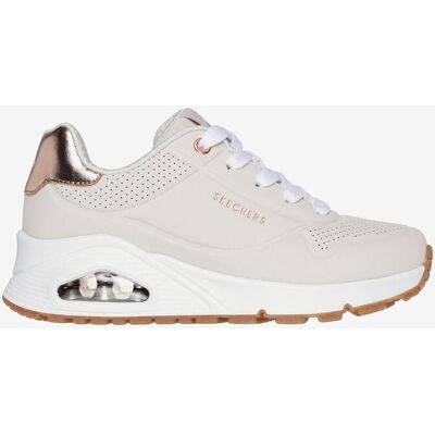 Baskets Skechers Uno Gen1 blanc enfant - 32 - Publicité Baskets Skechers Uno Gen1 blanc enfant - 32 - Publicité