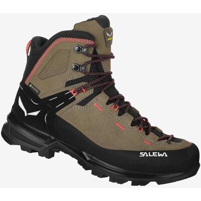 Salewa Mtn Trainer 2 Mid Gtx Noir/Olive - Chaussures de Randonnée - Publicité Salewa Mtn Trainer 2 Mid Gtx Noir/Olive - Chaussures de Randonnée - Publicité