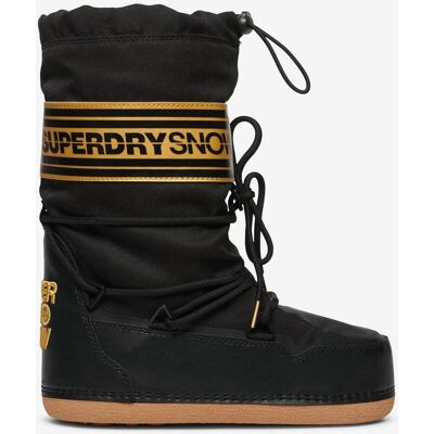 Superdry Bottes de Neige Noires - Snow Boots - Publicité Superdry Bottes de Neige Noires - Snow Boots - Publicité