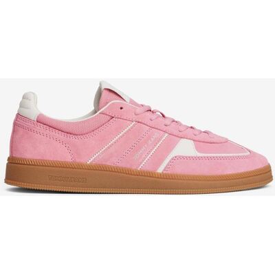 Tommy Hilfiger Baskets Tommy Jeans Greenwich Edge rose blanc femme - 36 - Publicité Tommy Hilfiger Baskets Tommy Jeans Greenwich Edge rose blanc femme - 36 - Publicité