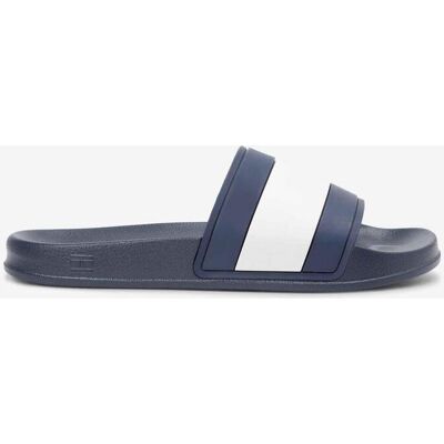 Sandales Tommy Hilfiger Core Flag bleu marine blanc rouge - 41 - Publicité Sandales Tommy Hilfiger Core Flag bleu marine blanc rouge - 41 - Publicité