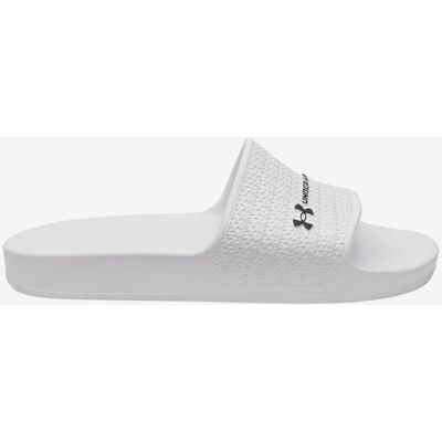 Tongs Under Armour ARMR Slide Lite blanc polaire - 42.5 - Publicité Tongs Under Armour ARMR Slide Lite blanc polaire - 42.5 - Publicité