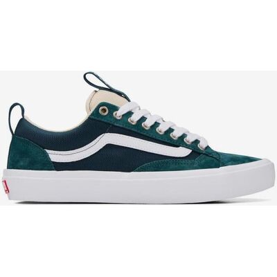 Baskets Vans Skate Old Skool 36+ bleu blanc - 42 - Publicité Baskets Vans Skate Old Skool 36+ bleu blanc - 42 - Publicité