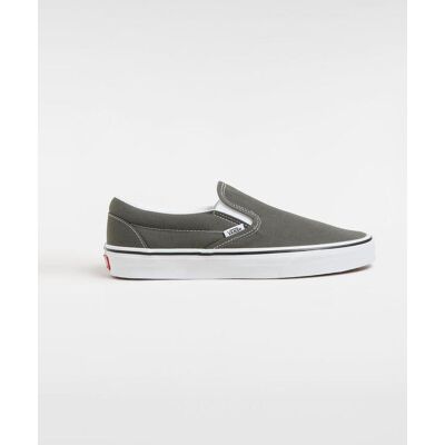 Baskets Vans Classic Slip-On gris blanc - 37 - Publicité Baskets Vans Classic Slip-On gris blanc - 37 - Publicité