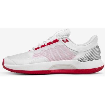 Chaussures Wilson Intrigue Tour blanc rouge femme - 39(1/3) - Publicité Chaussures Wilson Intrigue Tour blanc rouge femme - 39(1/3) - Publicité
