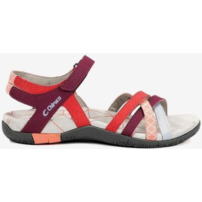 Sandales Chiruca Malibu rouge grenat femme - 38 - Publicité Sandales Chiruca Malibu rouge grenat femme - 38 - Publicité