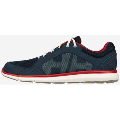 Chaussures Helly Hansen Ahiga V4 bleu marine rouge - 41 - Publicité Chaussures Helly Hansen Ahiga V4 bleu marine rouge - 41 - Publicité