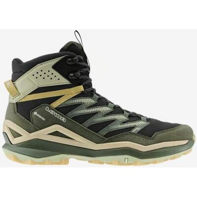 Bottes Lowa Maddox Pro Mid GORE-TEX noir vert olive - 43.5 - Publicité Bottes Lowa Maddox Pro Mid GORE-TEX noir vert olive - 43.5 - Publicité