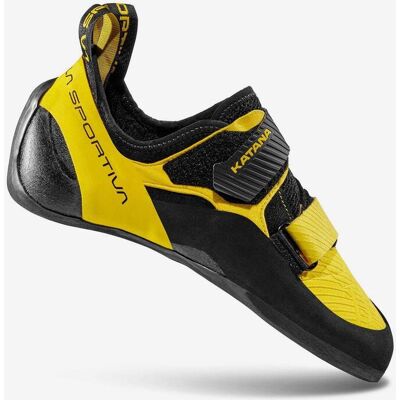 Chaussons d’escalade La Sportiva Katana noir jaune - 35.5 - Publicité Chaussons d’escalade La Sportiva Katana noir jaune - 35.5 - Publicité