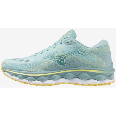 Chaussures Mizuno Wave Sky 7 bleu gris femme - 36.5 - Publicité Chaussures Mizuno Wave Sky 7 bleu gris femme - 36.5 - Publicité