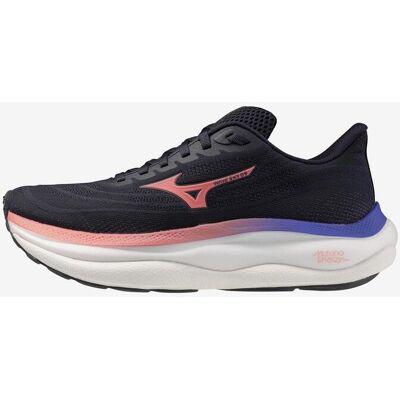 Chaussures Mizuno Wave Sky 9 noir rouge bleu femme - 38.5 - Publicité Chaussures Mizuno Wave Sky 9 noir rouge bleu femme - 38.5 - Publicité