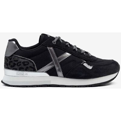Baskets Munich Sunset noir gris acier femme - 41 - Publicité Baskets Munich Sunset noir gris acier femme - 41 - Publicité
