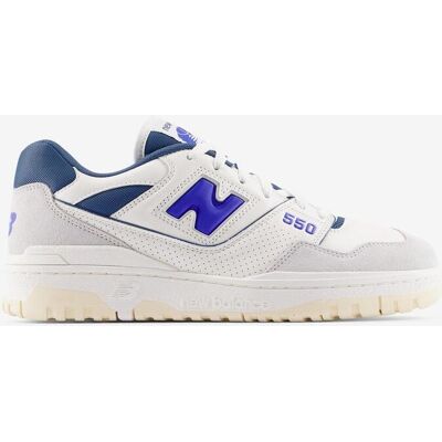 Chaussures New Balance 550 blanc bleu - 44.5 - Publicité Chaussures New Balance 550 blanc bleu - 44.5 - Publicité