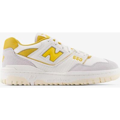 Chaussures New Balance 550 blanc jaune - 40.5 - Publicité Chaussures New Balance 550 blanc jaune - 40.5 - Publicité