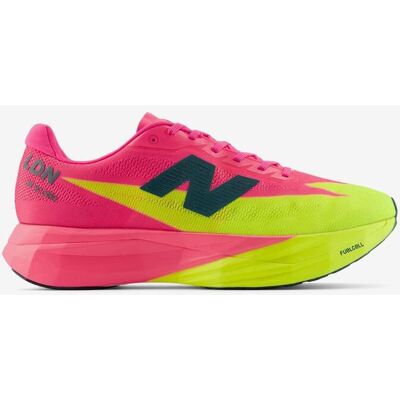 Baskets New Balance FuelCell SuperComp Elite v5 rose vert - 45.5 - Publicité Baskets New Balance FuelCell SuperComp Elite v5 rose vert - 45.5 - Publicité